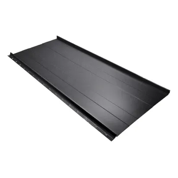 TABLA PREFALTUITA NOVATIK CLICK 356/25 MAT BLACK RAL9005 (31BUC*3300MM)