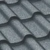 TIGLA METALICA ROMANIC 35 RAL9005 GRANDEMAT 0.50MM